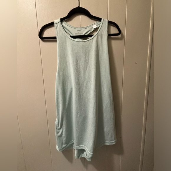 Adidas Tank Top Pastel Green - Picture 2 of 3